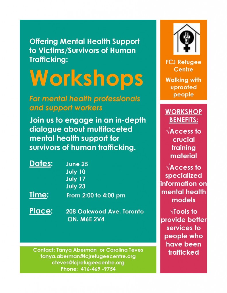 Offering Mental Health Support to Victims June and July