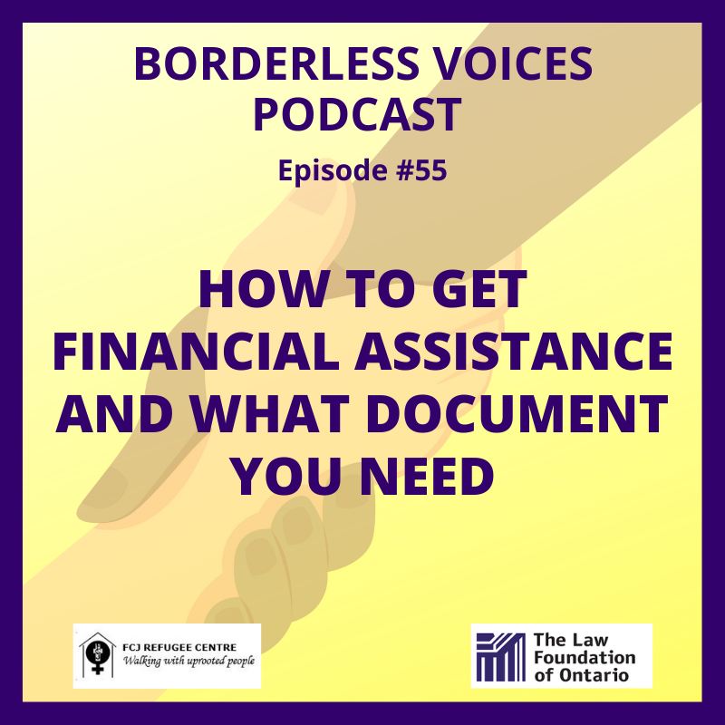 Episode #55: How to get financial assistance and what document you need