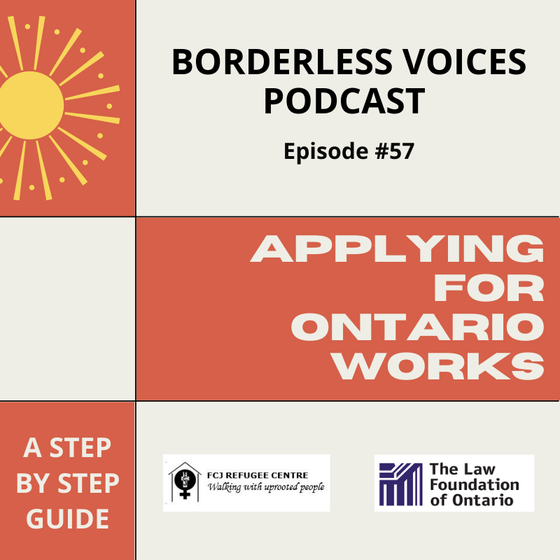 Episode #57: Applying For Ontario Works, Step By Step