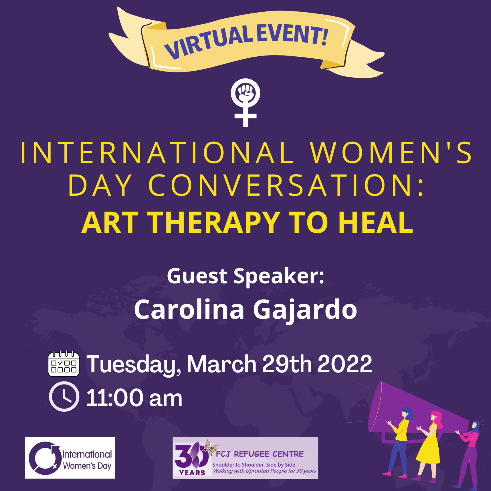International Women’s Day Conversation – FCJ Refugee Centre