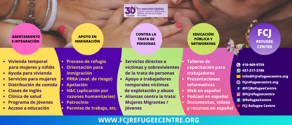 FCJ Refugee Centre - Quiénes somos