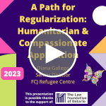 Webinar | A Path for Regularization: Humanitarian & Compassionate Application (2023)