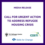 Community Groups Call for Urgent Action to Address Refugee Housing Crisis