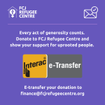 Simplify your giving experience with our new e-transfer option!