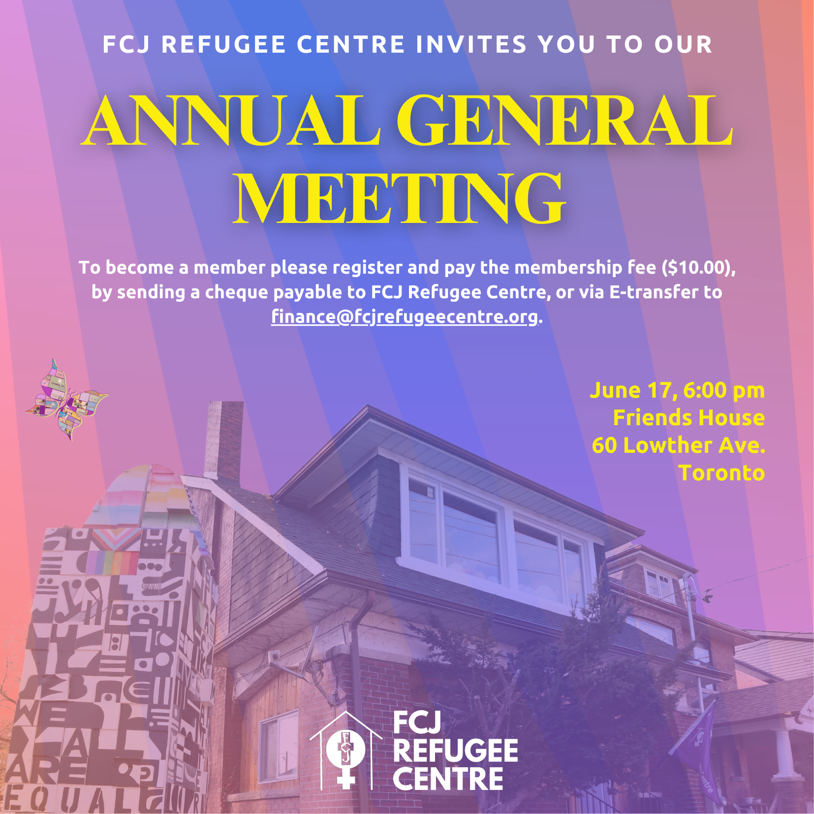 Annual General Meeting 2025 – FCJ Refugee Centre