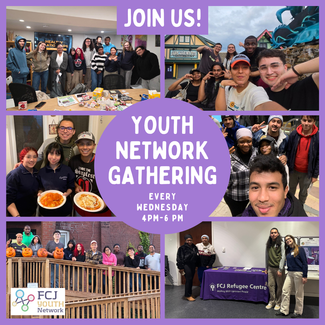 Youth Network Weekly Gathering – FCJ Refugee Centre